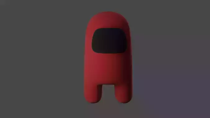 Low-Poly 3d Game Character Model