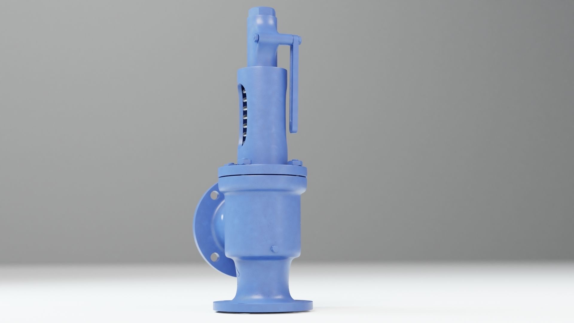 Safety valve 3D model_5