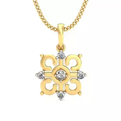 Women pendant stl render