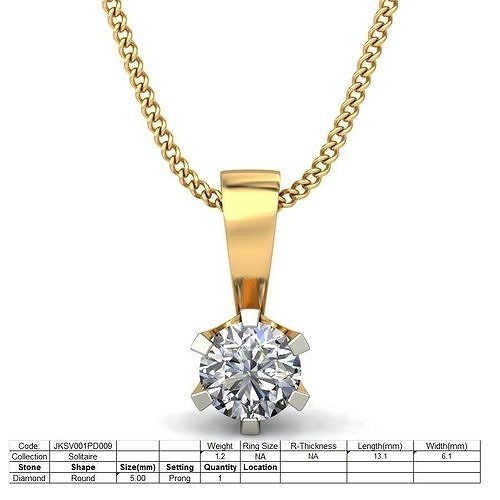 Women pendant 3dm stl render 3D print model