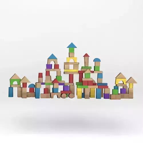 Wooden Block set toy