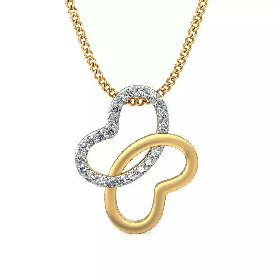 Women pendant 3dm stl render 3D print model_0