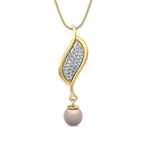 Women pearl pendant 3dm stl render 3D print model