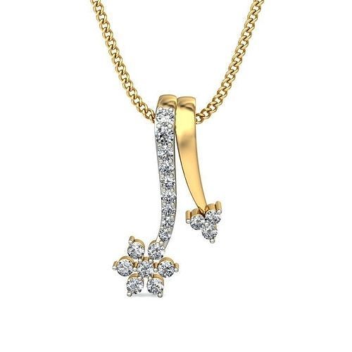 Women pendant 3dm stl render 3D print model