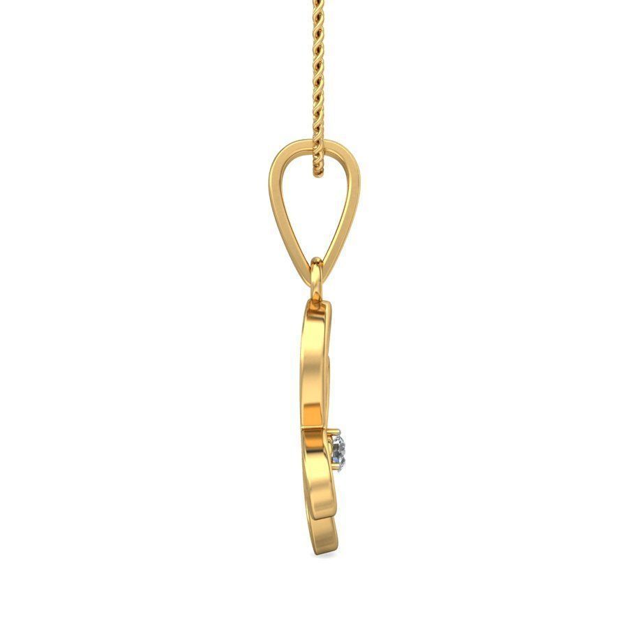 Women pendant 3dm stl render 3D print model_1