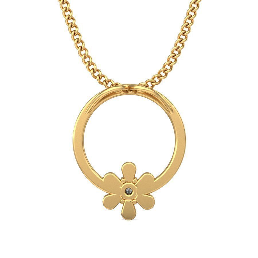 Women pendant 3dm stl render 3D print model_2