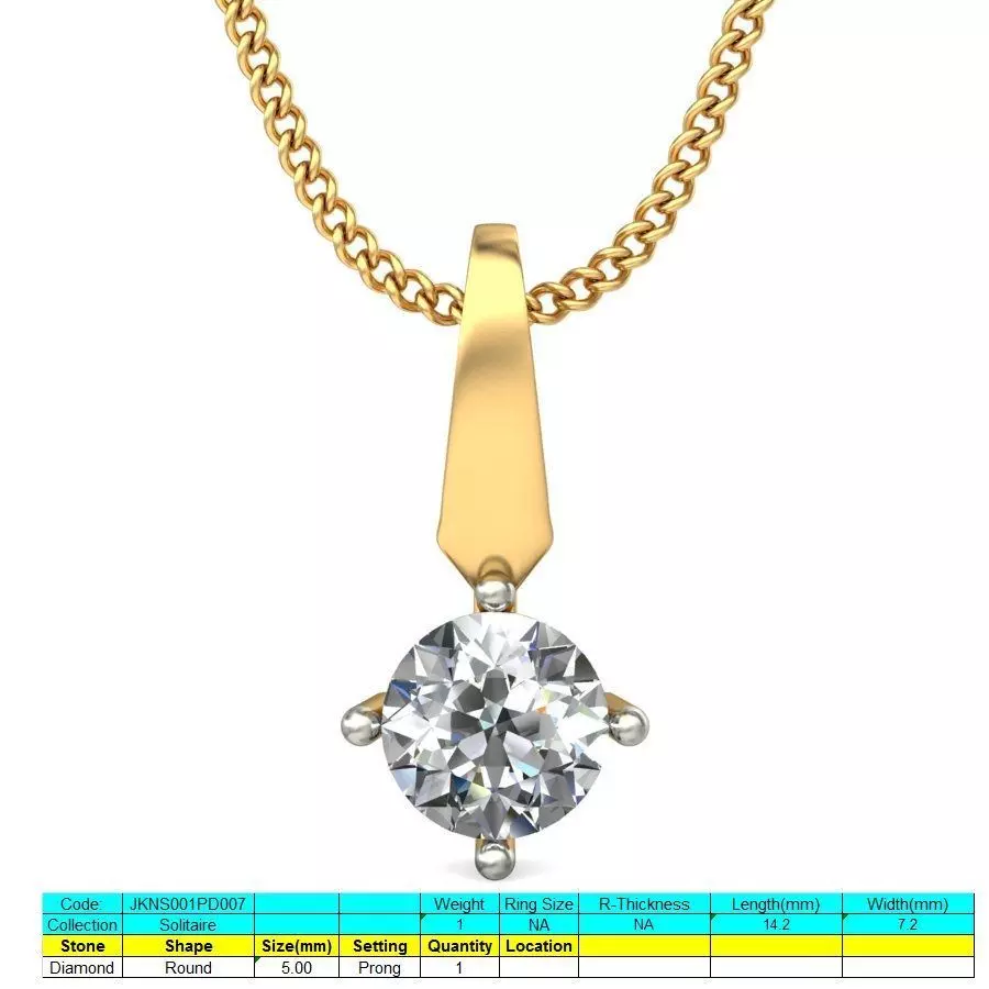 Women pendant 3dm stl render 3D print model_0