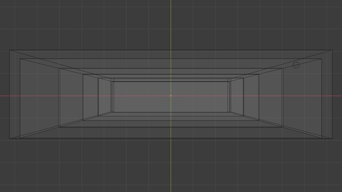 Simple Shelf Low-poly 3D model_6