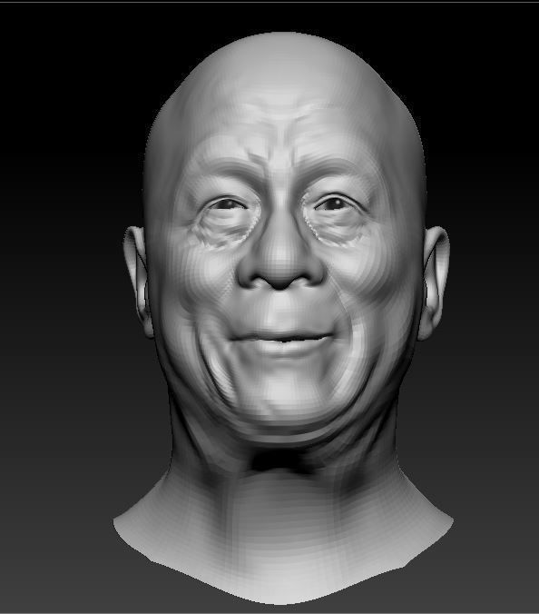 Dalai Lama Likeness 3D print model 3D print model_5