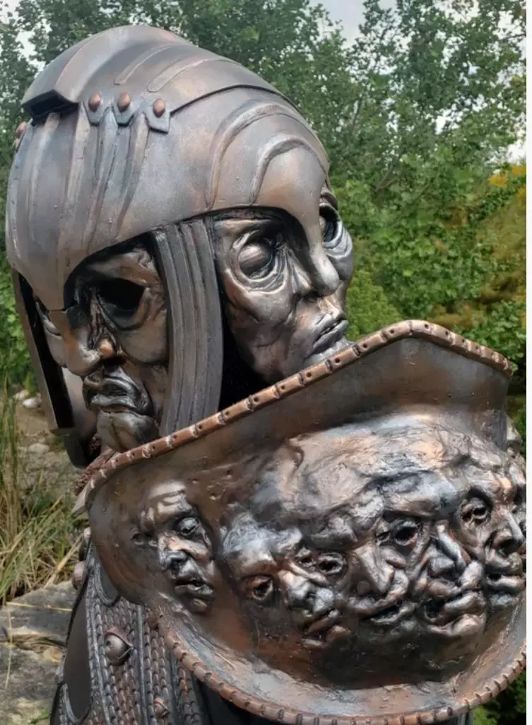 The Chronicles of Riddick Armor  Helmet Parts 3D print model_0