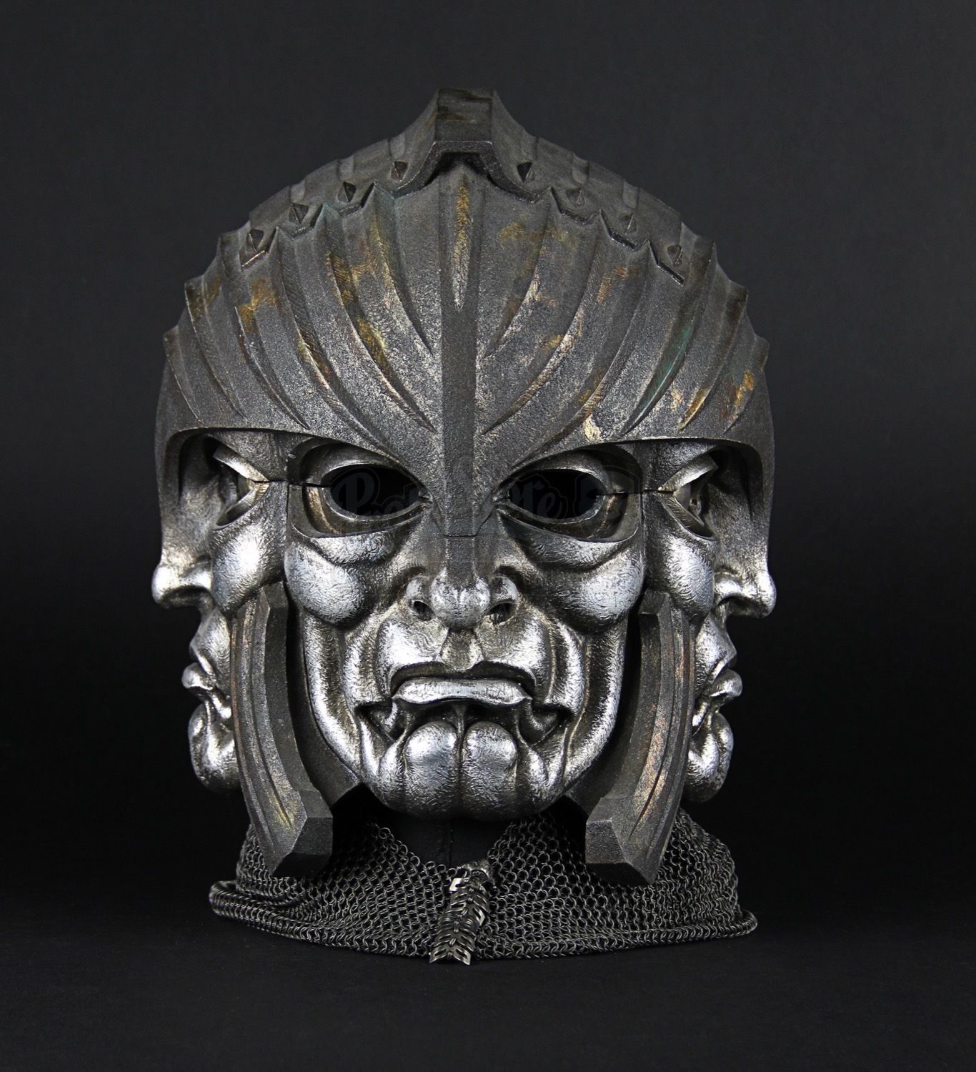 The Chronicles of Riddick Armor  Helmet Parts 3D print model_5