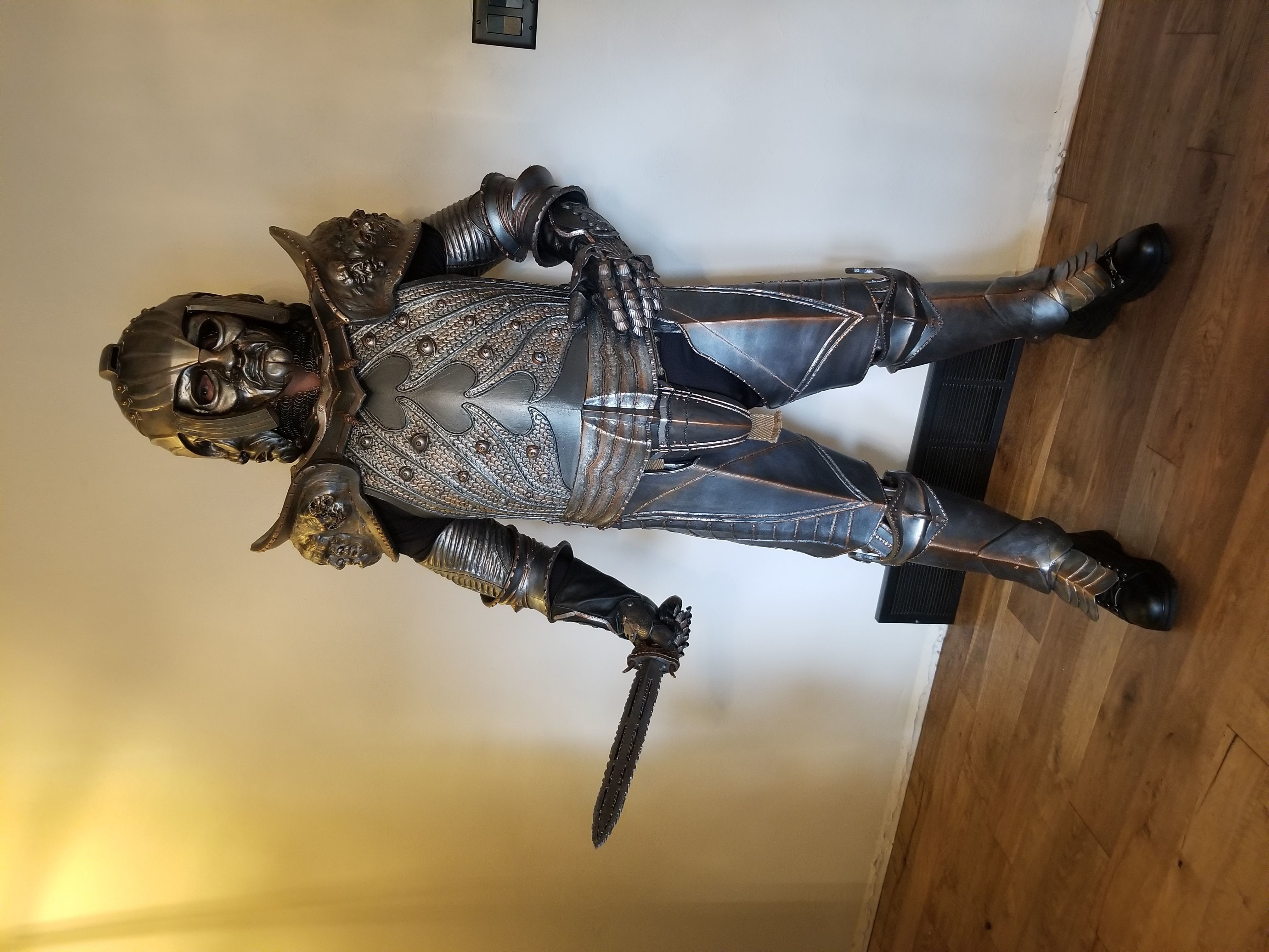 The Chronicles of Riddick Armor  Helmet Parts 3D print model_4