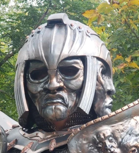 The Chronicles of Riddick Armor  Helmet Parts 3D print model_2