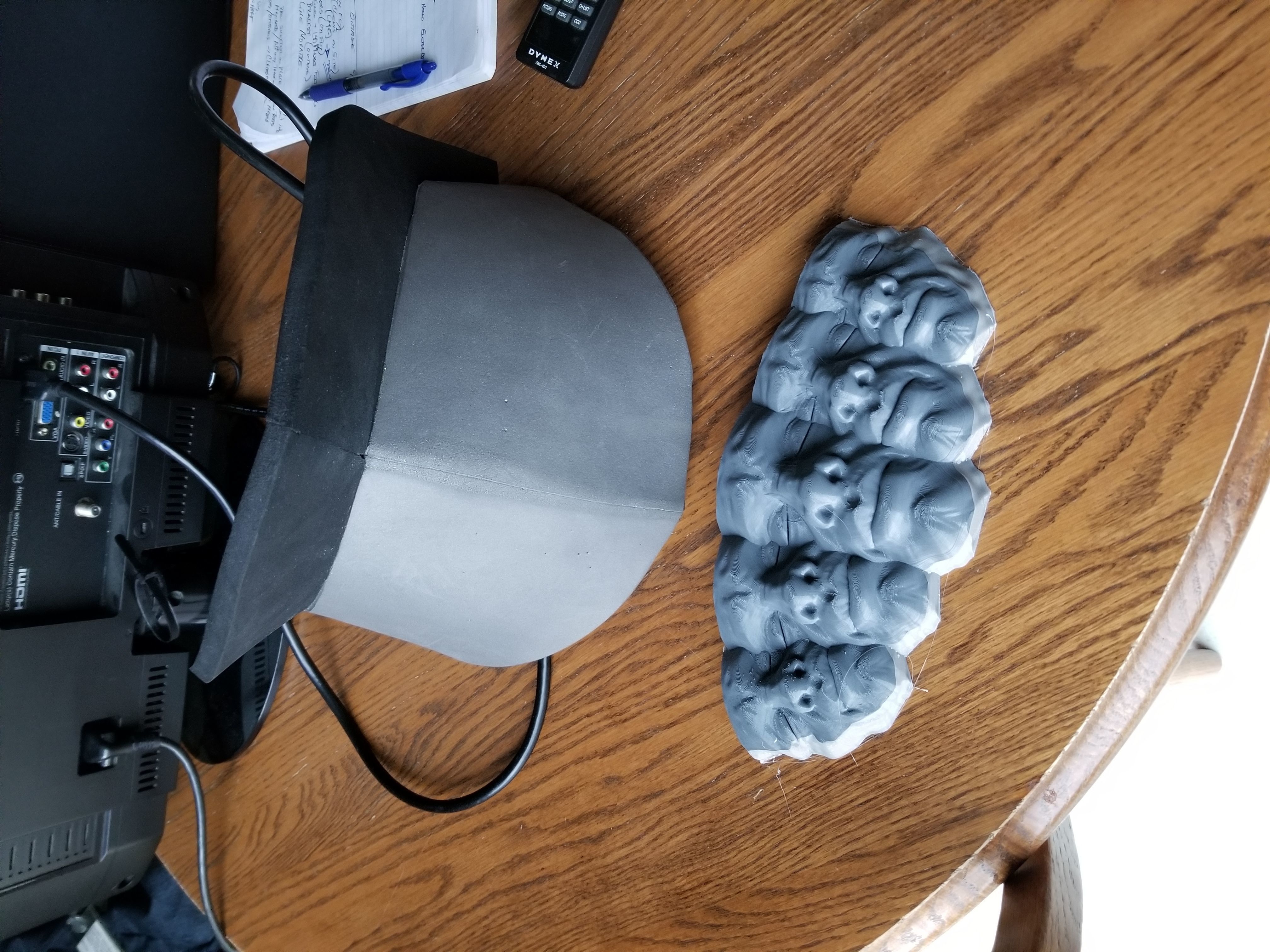 The Chronicles of Riddick Armor  Helmet Parts 3D print model_10