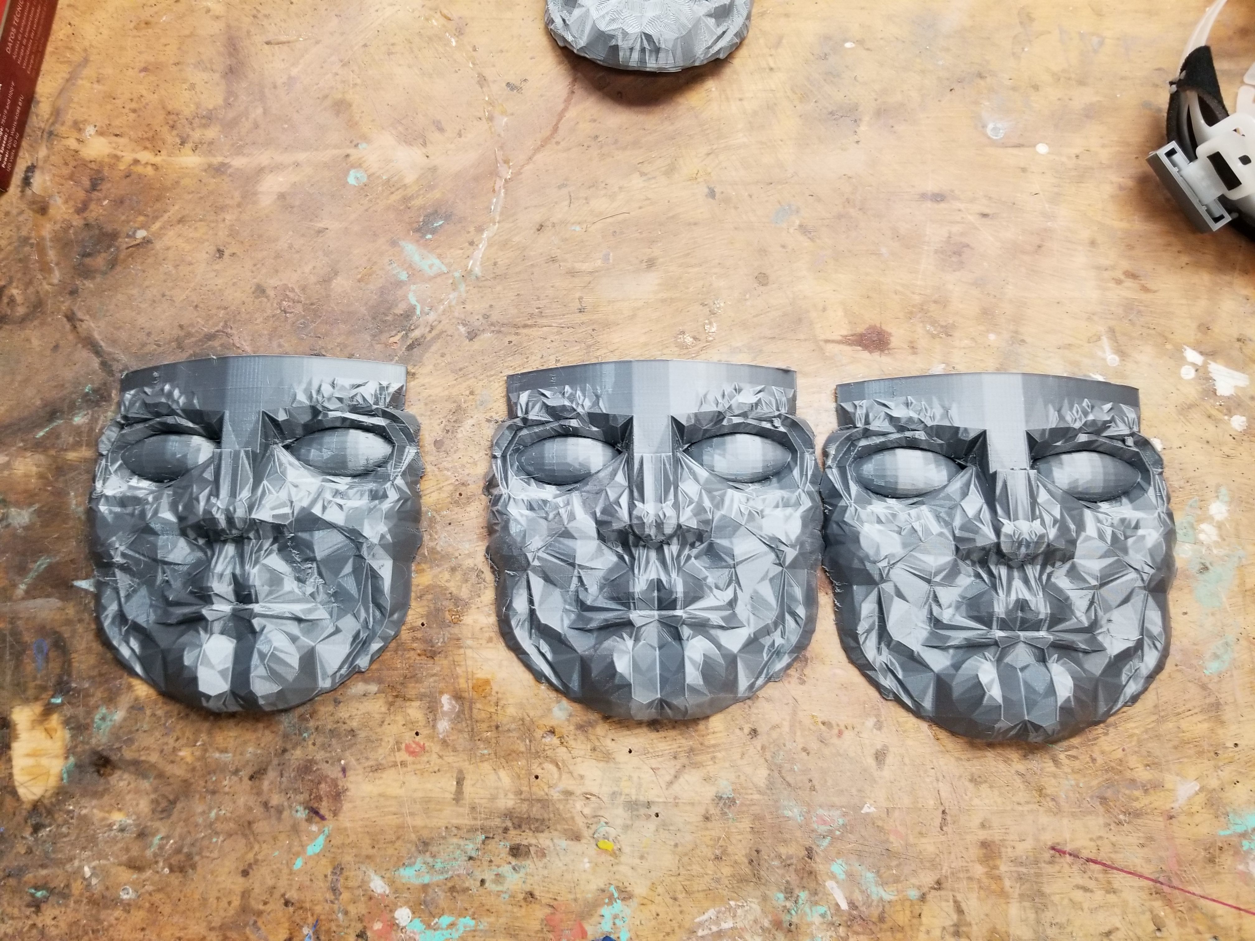 The Chronicles of Riddick Armor  Helmet Parts 3D print model_13