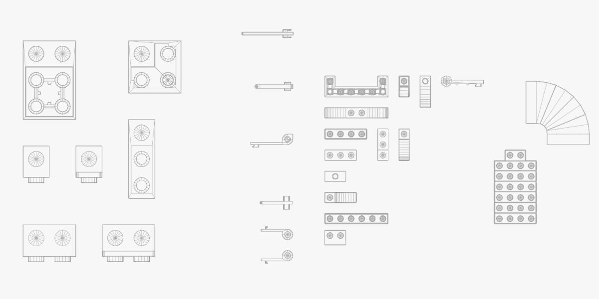 Bricks Collection lego car 3D model_5