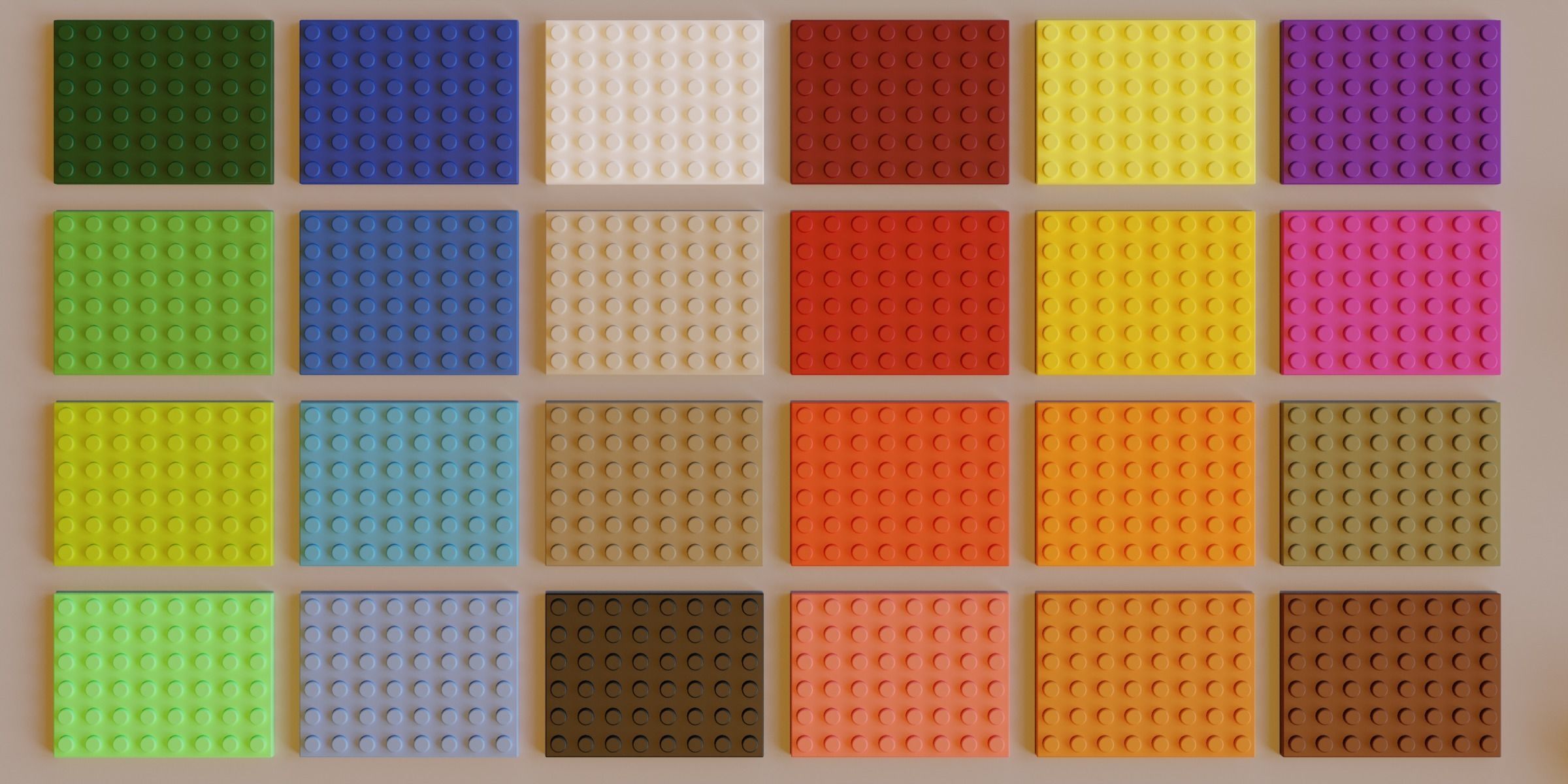 Bricks Collection lego car 3D model_3