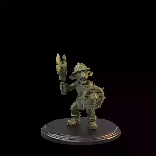 Goblin Axeman Presupported