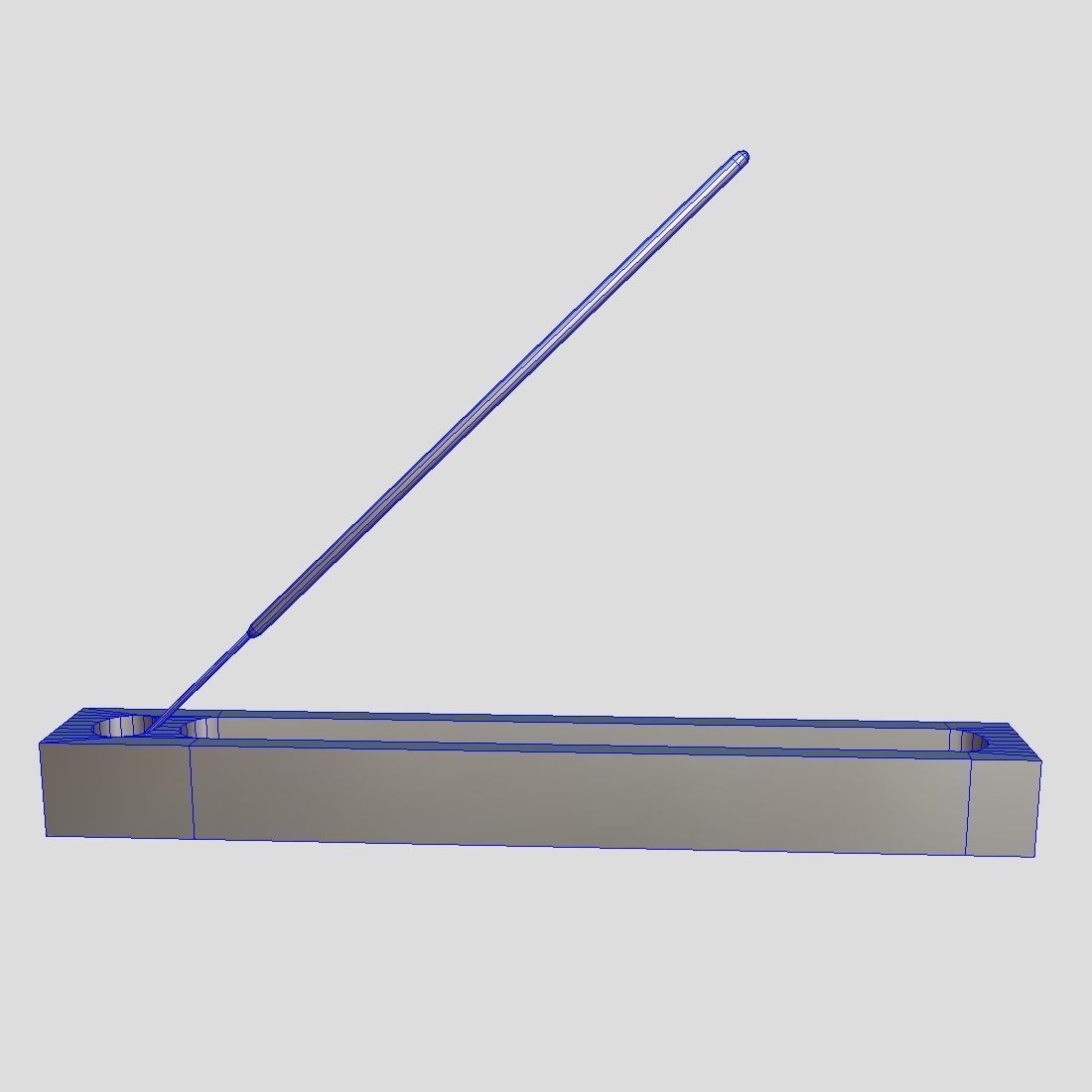 Incense Burner 3  Low-poly 3D model_3