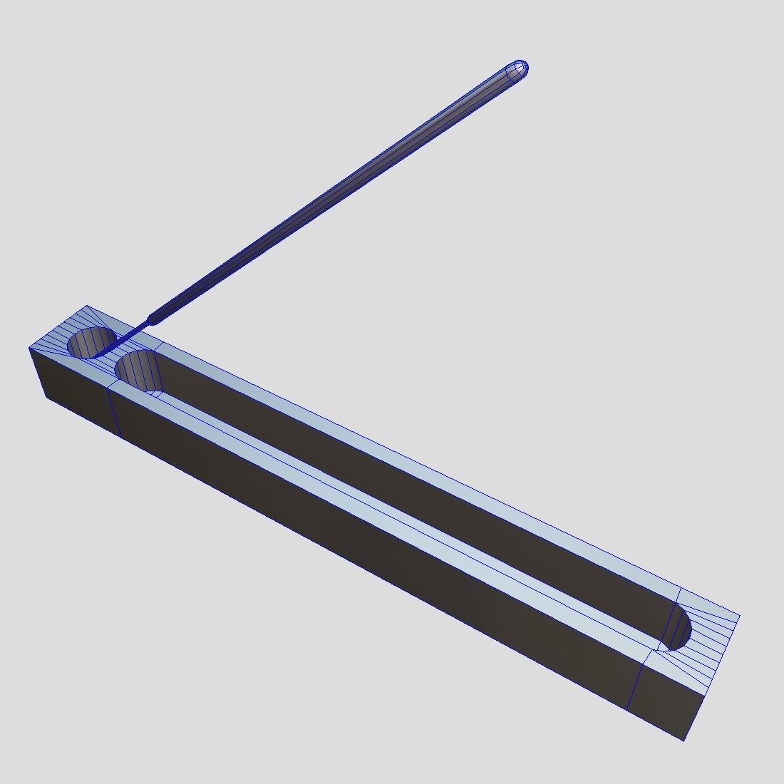 Incense Burner 3  Low-poly 3D model_5