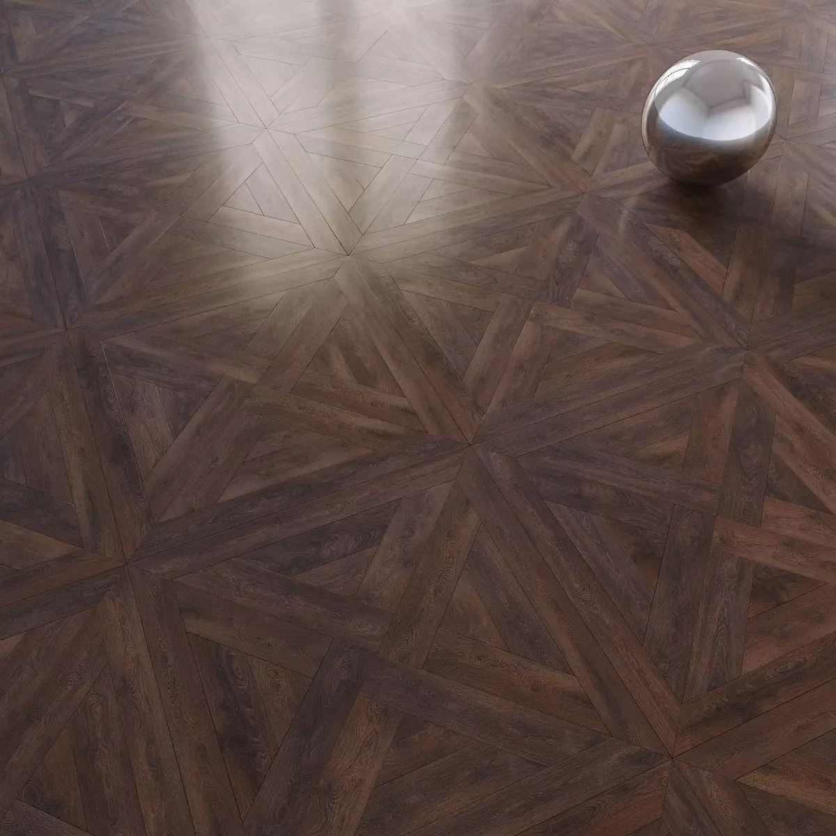 Modular Classic Parquet - Sheir Oak 3D model_0