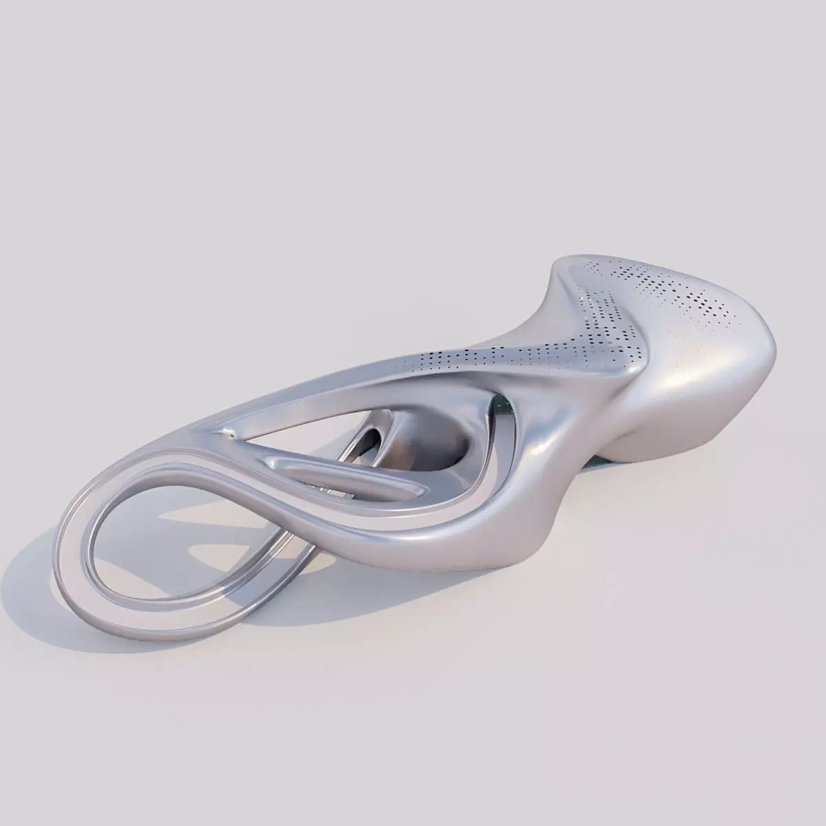 Futuristic building 22 3D model_0