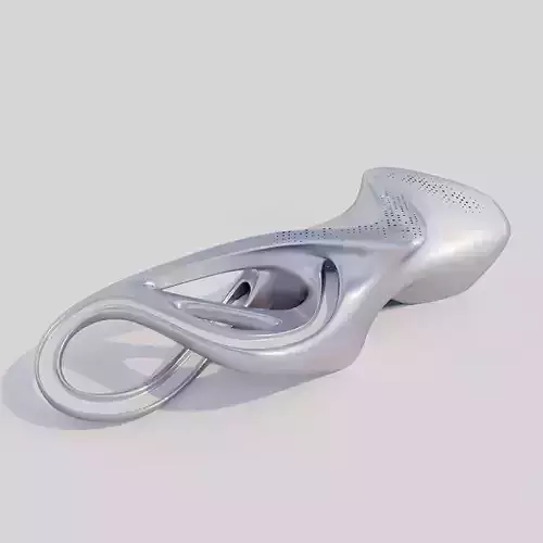 Futuristic building 22 3D model