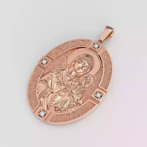 Pendant  Mary with Baby Jesus 
