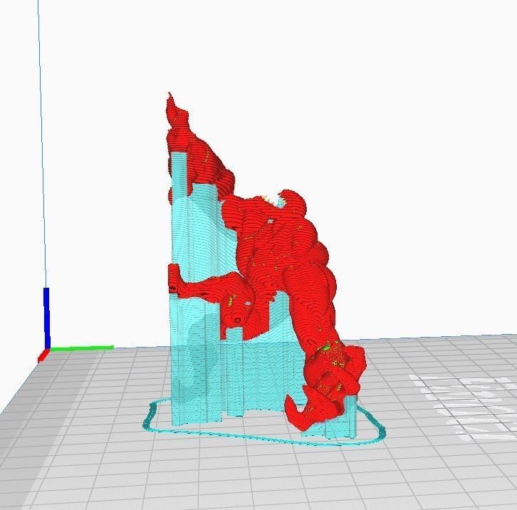 VENOM - ACTION POSE - 3D print model_5