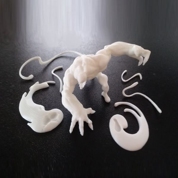VENOM - ACTION POSE - 3D print model_4