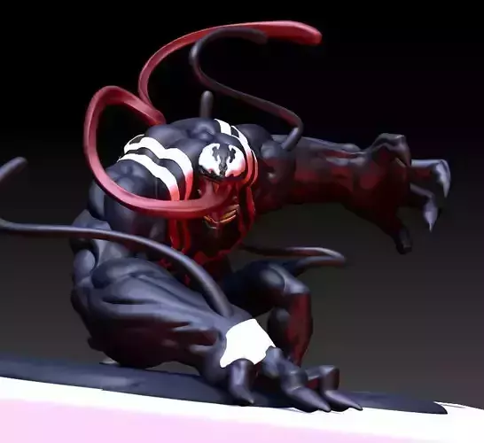 VENOM - ACTION POSE - 3D print model