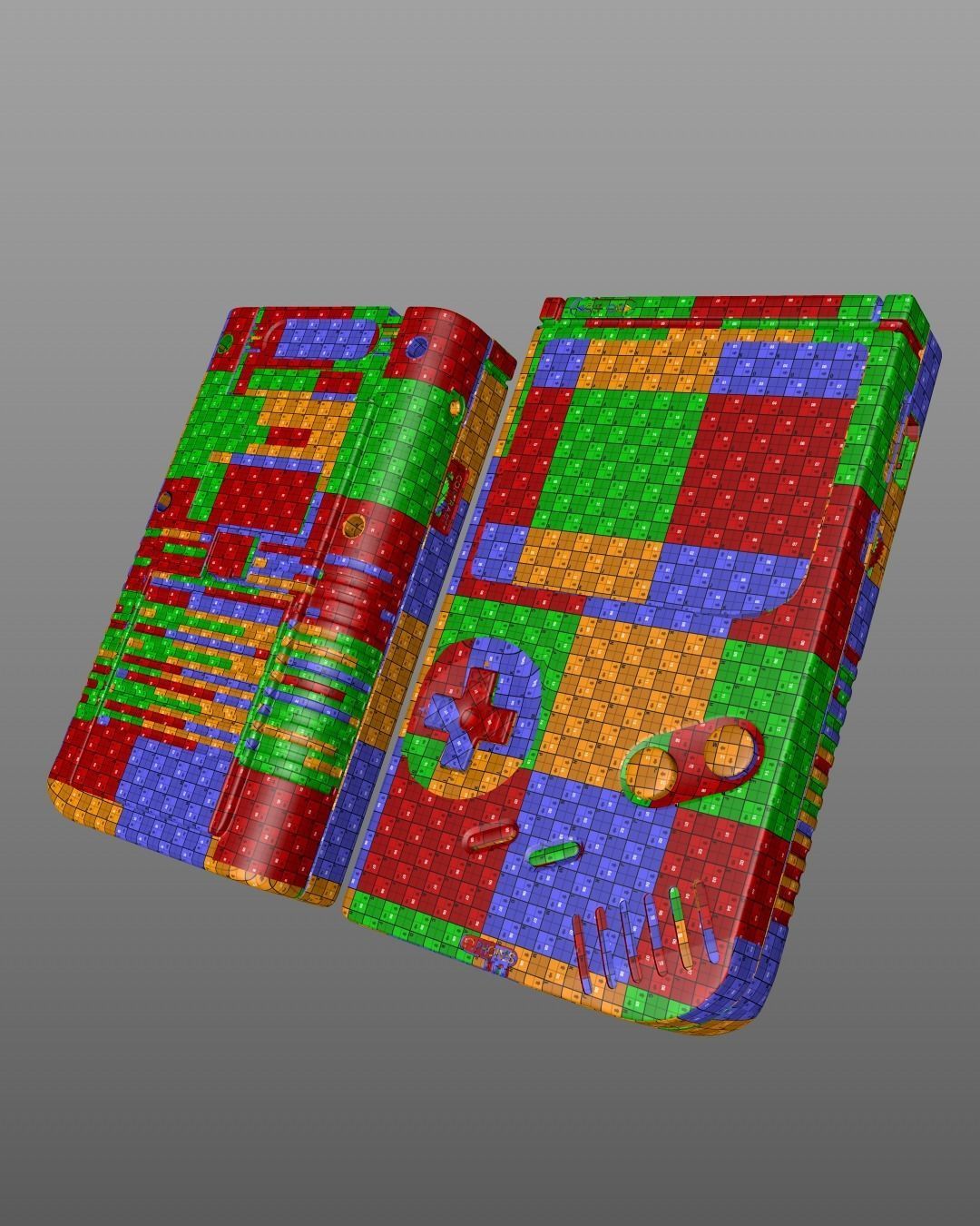 Game Boy Free 3D model_1