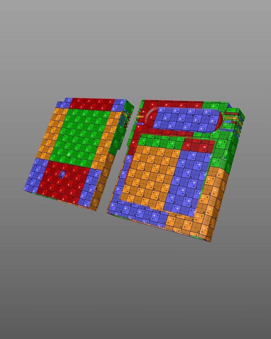 Game Boy Free 3D model_5