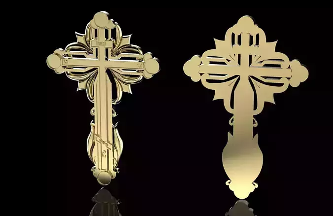 Orthodox Jewelry Cross