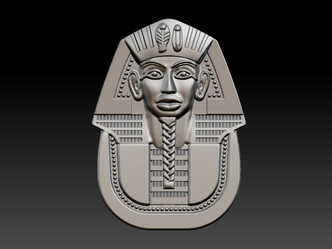 pharaoh tutankhamun  Egypt 3d print model  3D print model_1