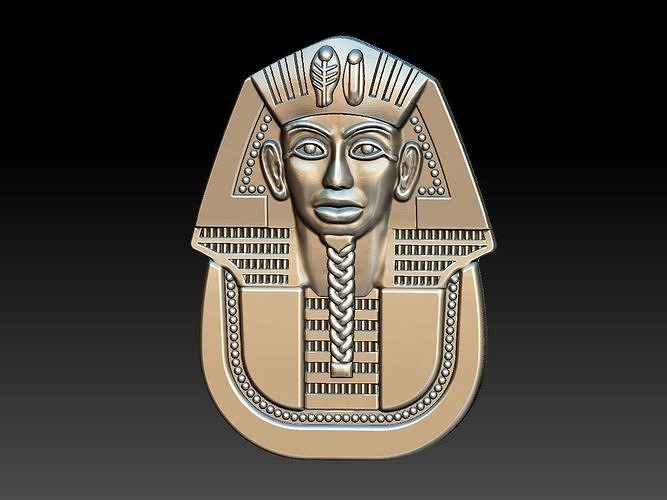 pharaoh tutankhamun  Egypt 3d print model  3D print model