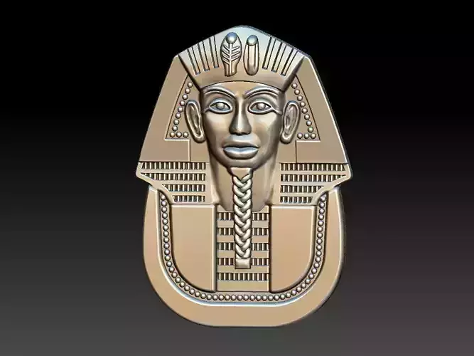 pharaoh tutankhamun  Egypt 3d print model  3D print model
