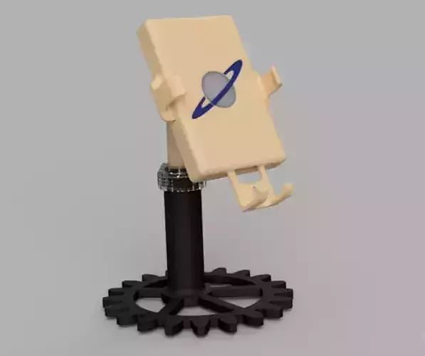 SELF GRIPPER ADJUSTABLE PHONE HOLDER WITH BALL JOINT