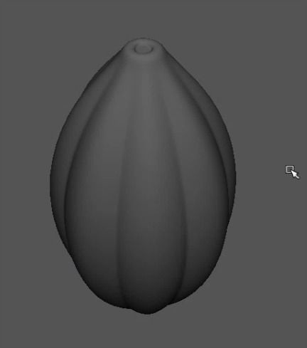 Cocoa ball with numbers 3D model_4