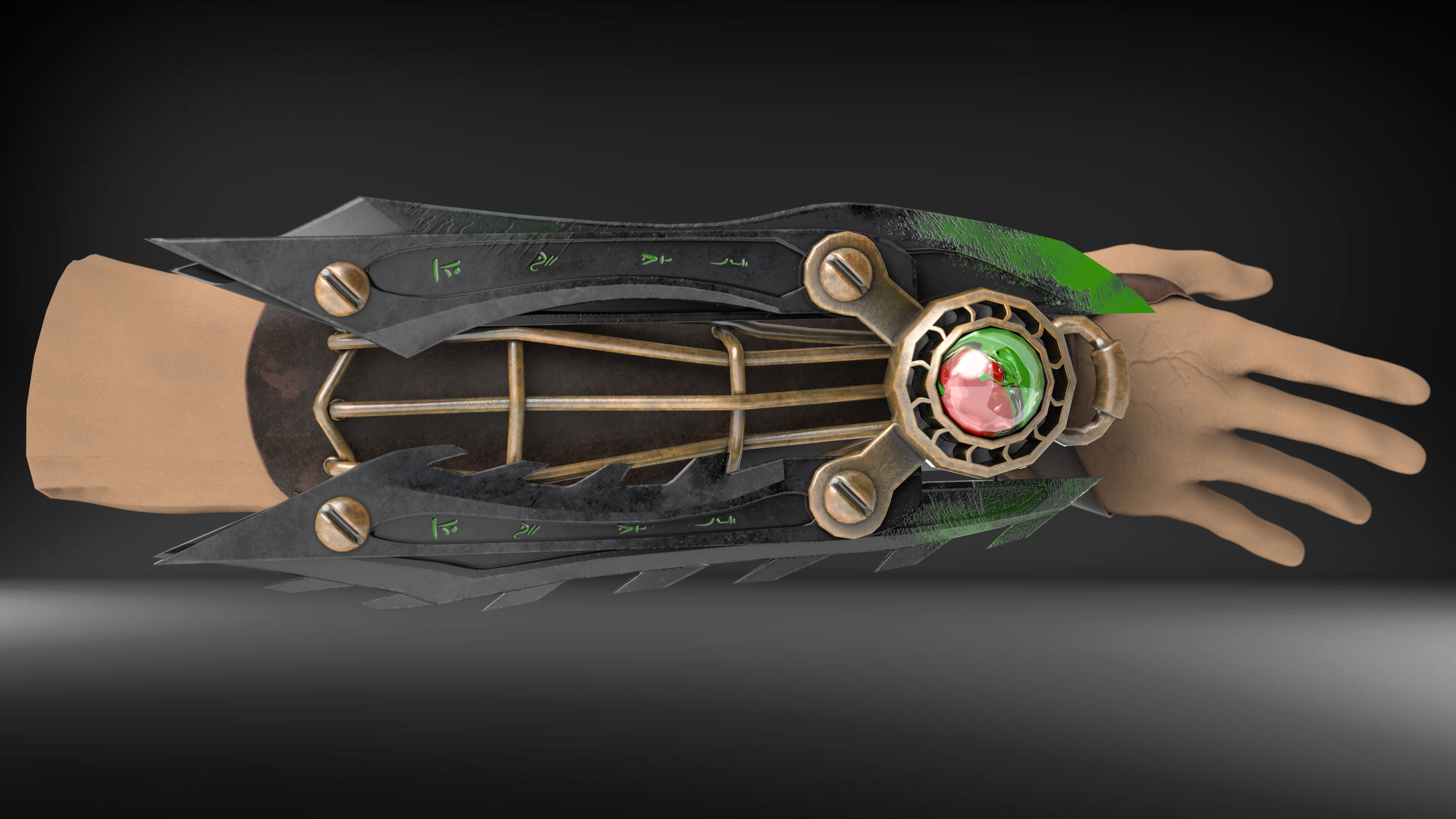 Sword Reaper of Souls Low-poly 3D model