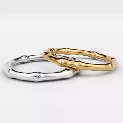 Bamboo Necklace 3D model