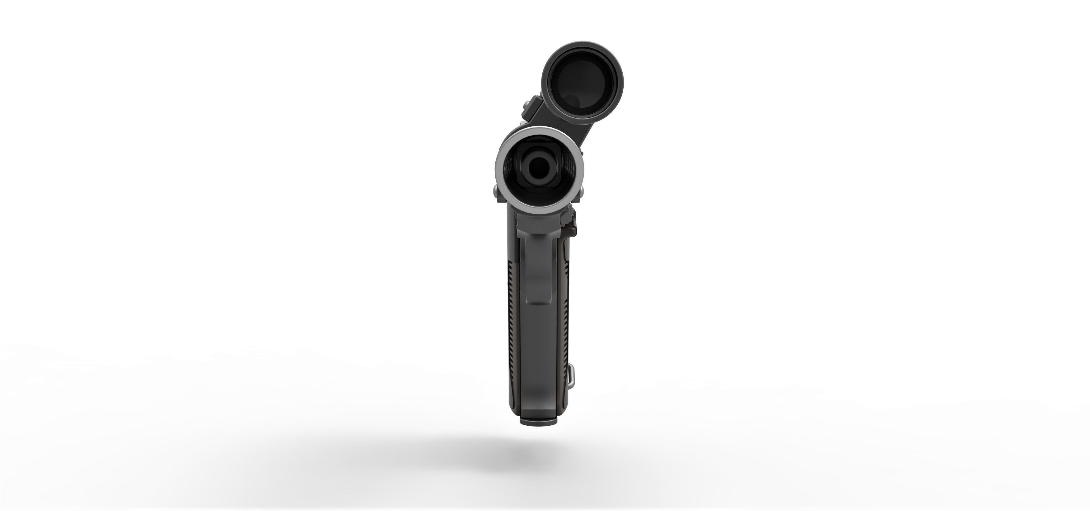 Moff Gideon Blaster pistol from The Mandalorian TV series 3D model_5
