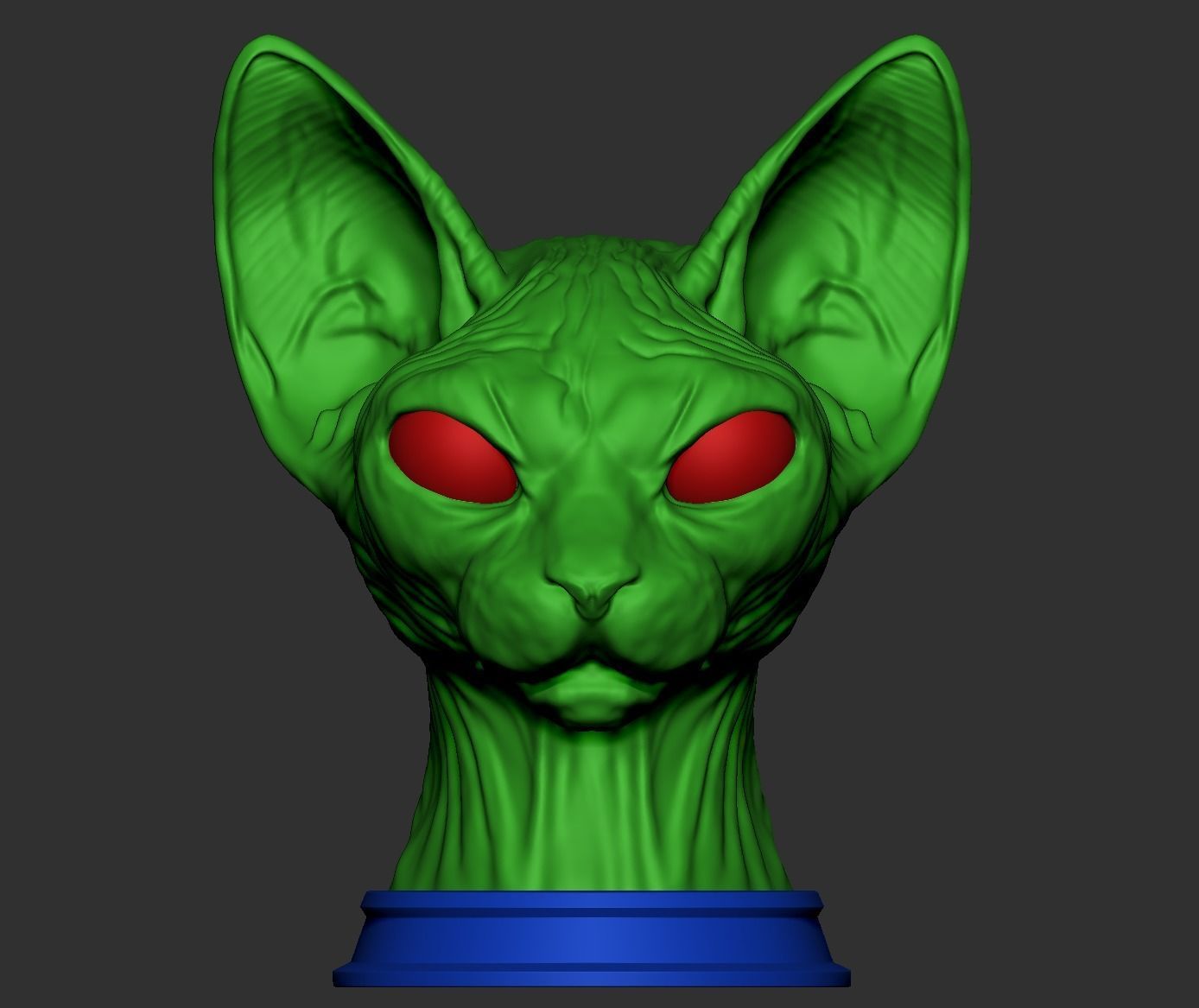 Sphynx Cat 3D Print Model 3D print model_6
