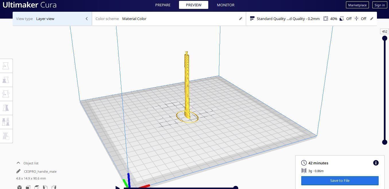 Printable Windmill Spinner Toy for Kids 3D print model_24