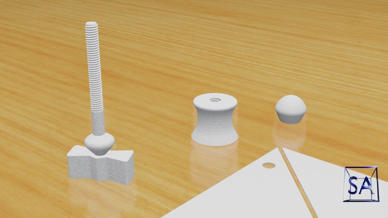 Printable Windmill Spinner Toy for Kids 3D print model_12