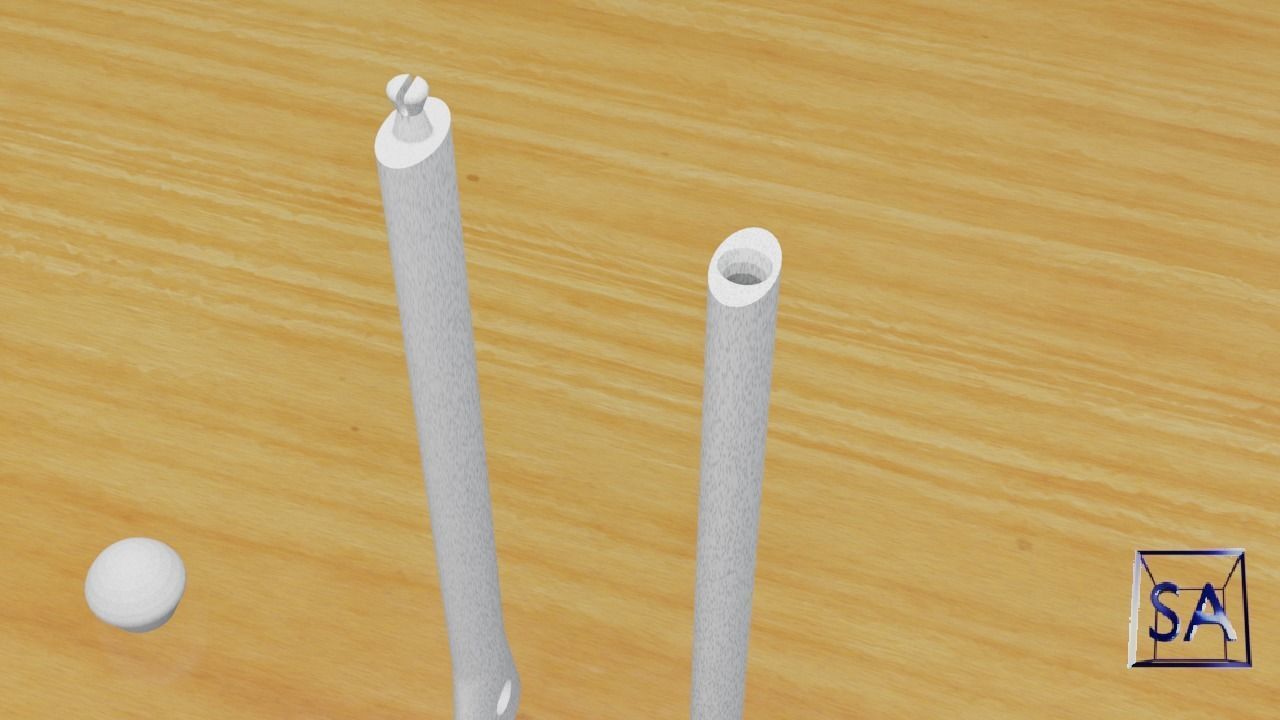 Printable Windmill Spinner Toy for Kids 3D print model_11