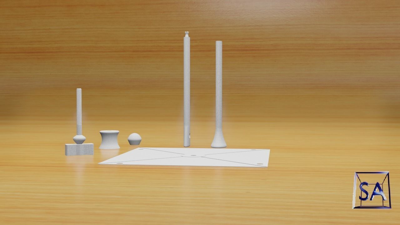 Printable Windmill Spinner Toy for Kids 3D print model_6