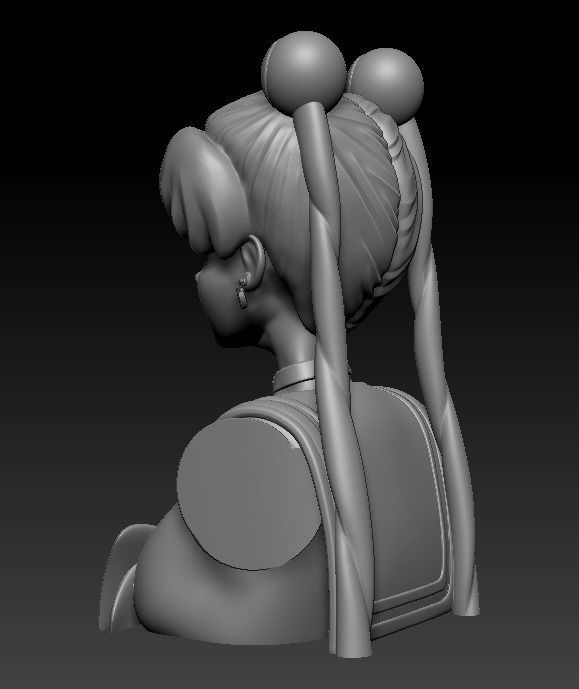 Bust - Sailor Moon 3D print model 3D print model_10