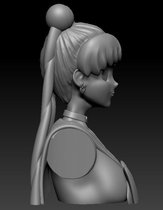 Bust - Sailor Moon 3D print model 3D print model_8