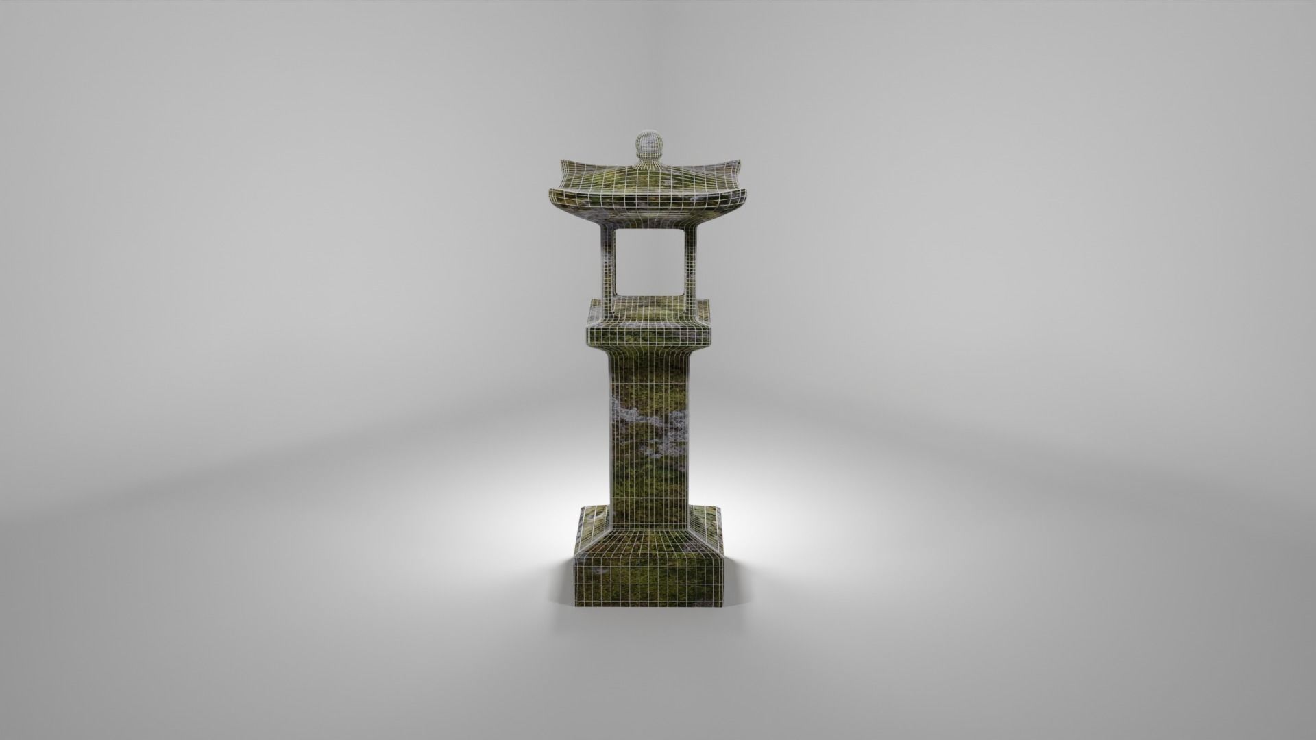 Asian Shrine Free 3D model_4